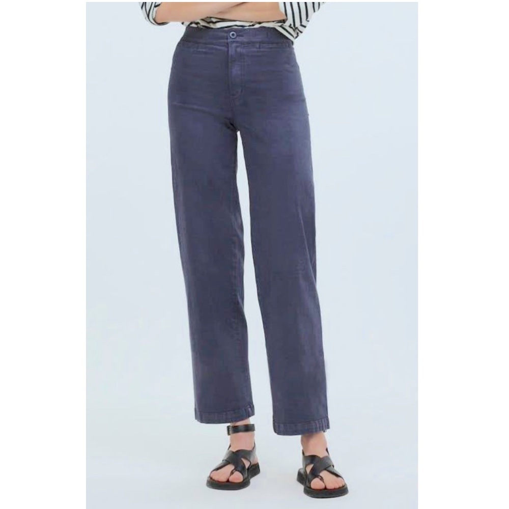 Madewell Emmett Wide-Leg Crop Pants 27